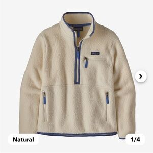 Patagonia Women's Retro Pile Fleece Marsupial size small excellent condition!